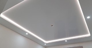 Светодиодные натяжные потолки Удомля, цена от 1570 руб.